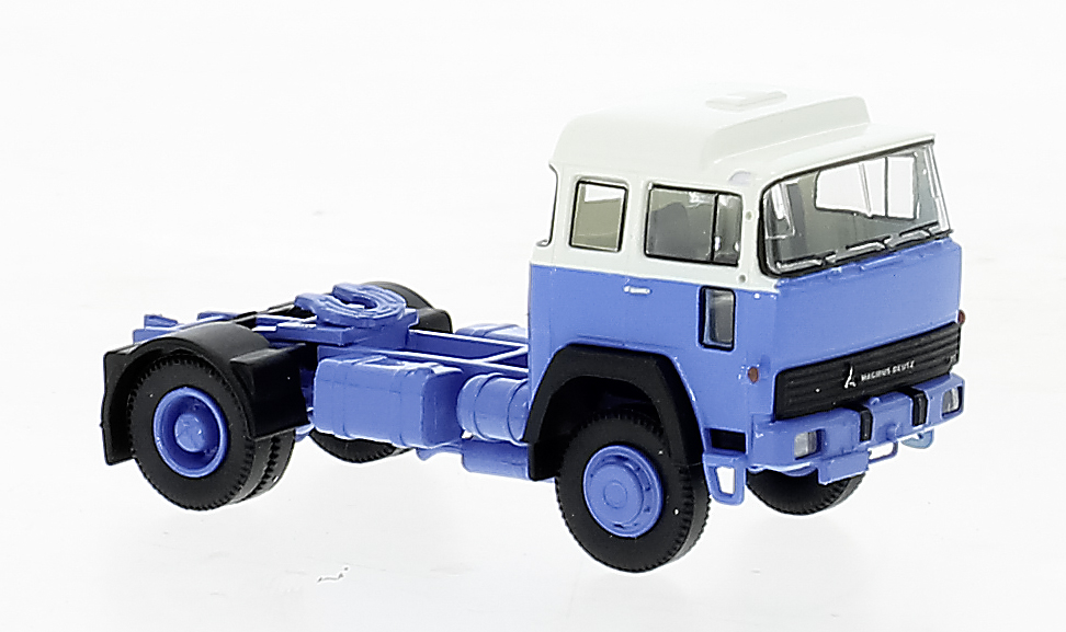 Brekina 83283 - Magirus 310 D16 SZM weiß/blau